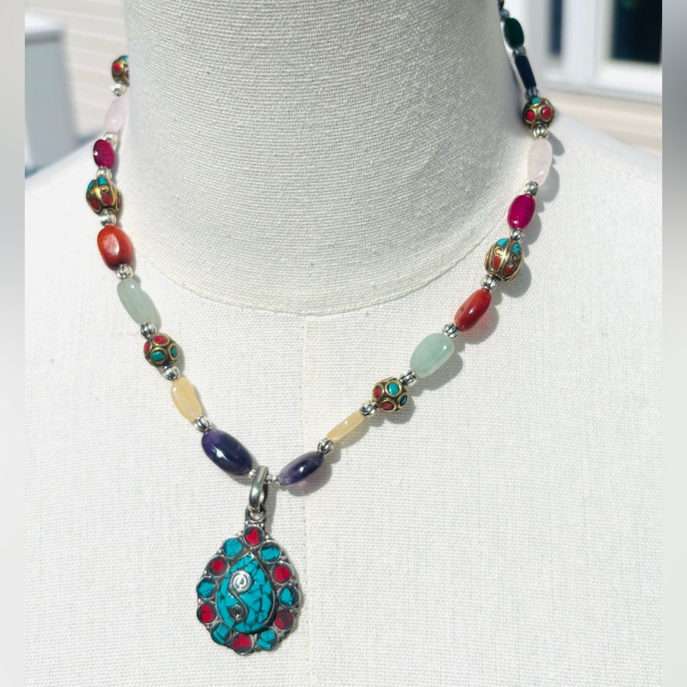 Multicolor Beaded Necklace